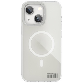 Transparent  Liuli Mirror Magsafe iPhone 14 Case