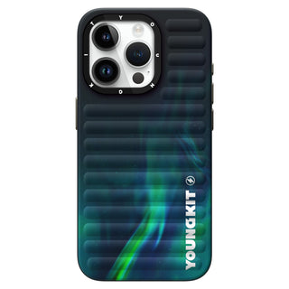 Aurora Luggage-Inspired  Magsafe iPhone15 Case-Light Snake