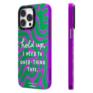 @LisadotDesign Positive Quotes iPhone14/15 Case-Purple