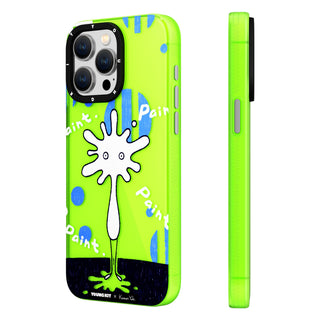 @KomoriYuki Green Flora and Fauna iPhone15 Case-Green