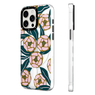 @Tara Reed. Vibrant Flora And Fauna iPhone 14/15 Case-Clear
