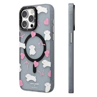 @cat&point Sweet Atmosphere Magsafe iPhone14/15 Case-Puppy