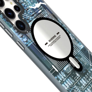 Futuristic Circuit Board Magsafe Samsung Galaxy S24 Case
