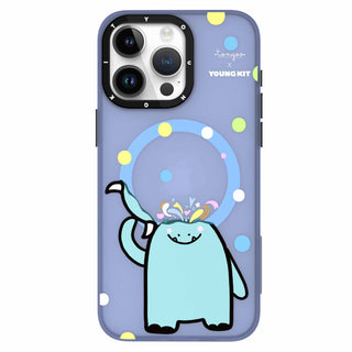 @Tongos Quirky Monsters Magsafe iPhone14/15 Case-Blue