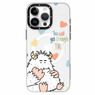 @Tongos Quirky Monsters Magsafe iPhone 14/15 Case-White