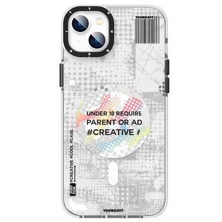 Camouflage Circuit Board Masafe iPhone 13/14 Case