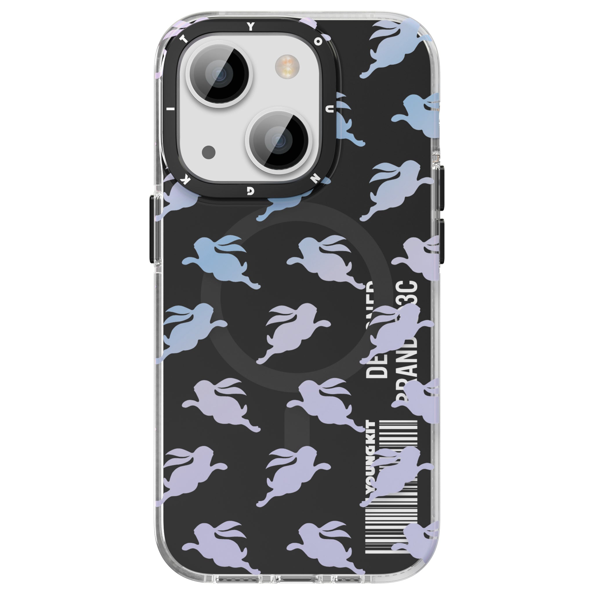 Playful Rabbit Anti-Drop Magsafe iPhone 14 Case