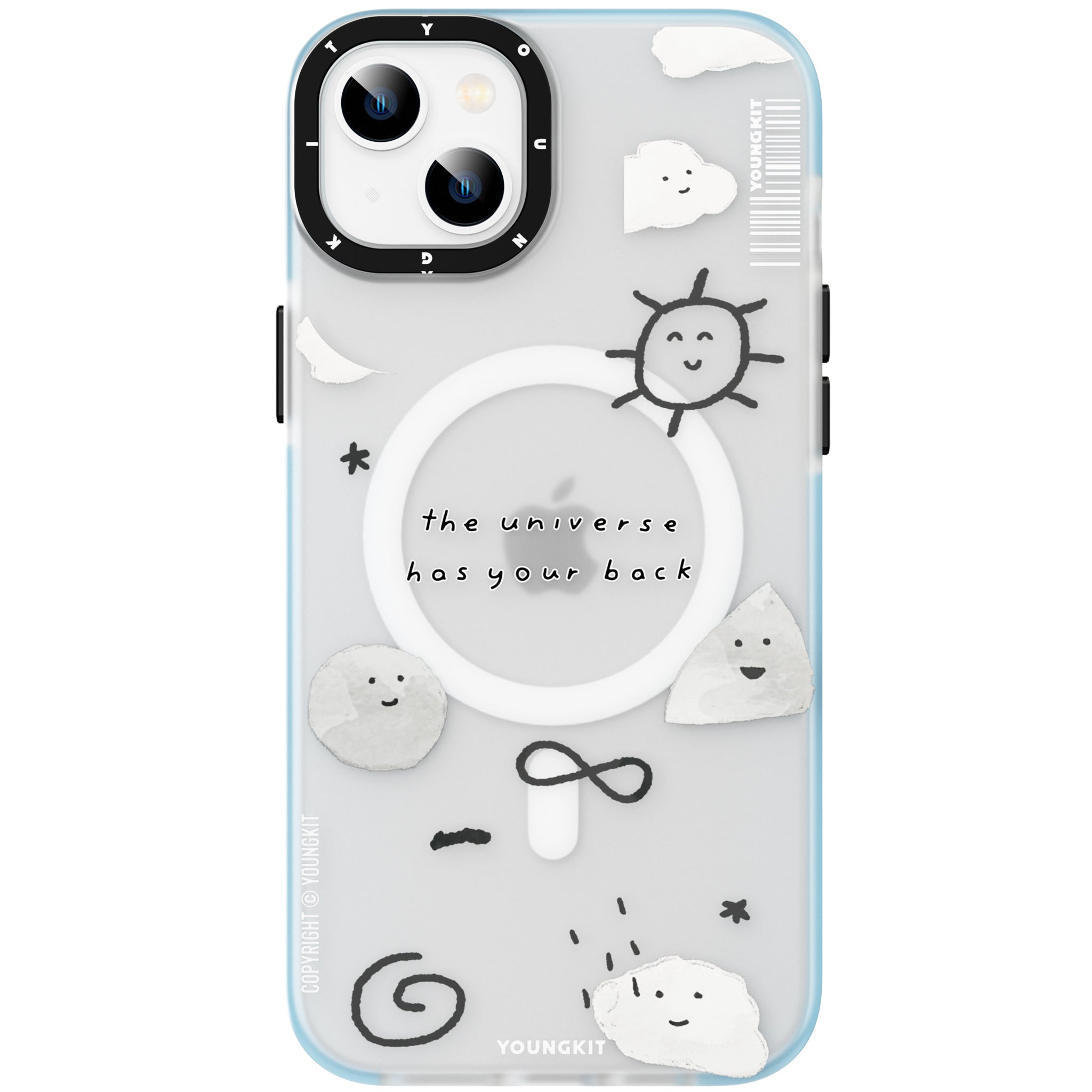 @iej.studio ‘Little warmth’ Frosted iPhone13/14 Case