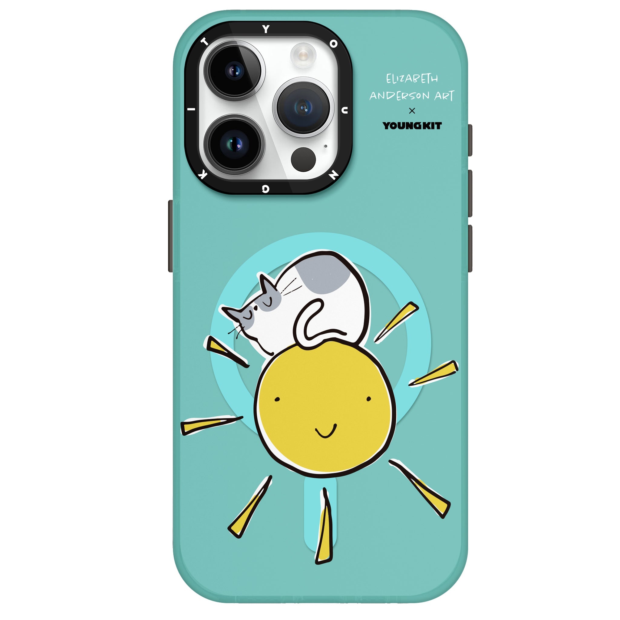 YOUNGKIT X Elizabeth Anderson Art MagSafe iPhone14/15 Case-Sunshine