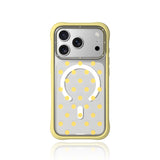 Vanilla Yellow Polka Clear Case