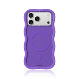 Wavy Removable Macarons Silicone Case