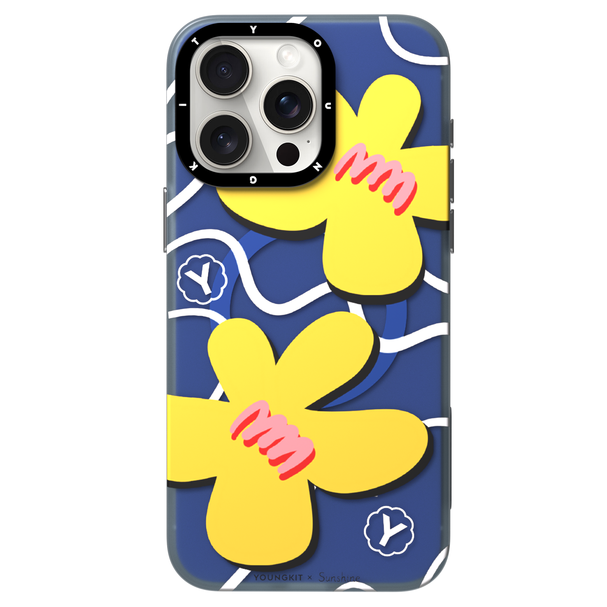 @Sunshine Multi-Flowers Magsafe iPhone 14/15 Case