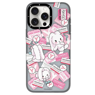 Time Bunny Magsafe iPhone13/14/15 Case-วารสาร