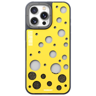 Polka Dots Quicksand Beads Magsafe iPhone14/15 Case
