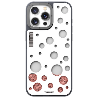 เคส Magsafe สำหรับ iPhone14/15 ลาย Polka Dots Quicksand