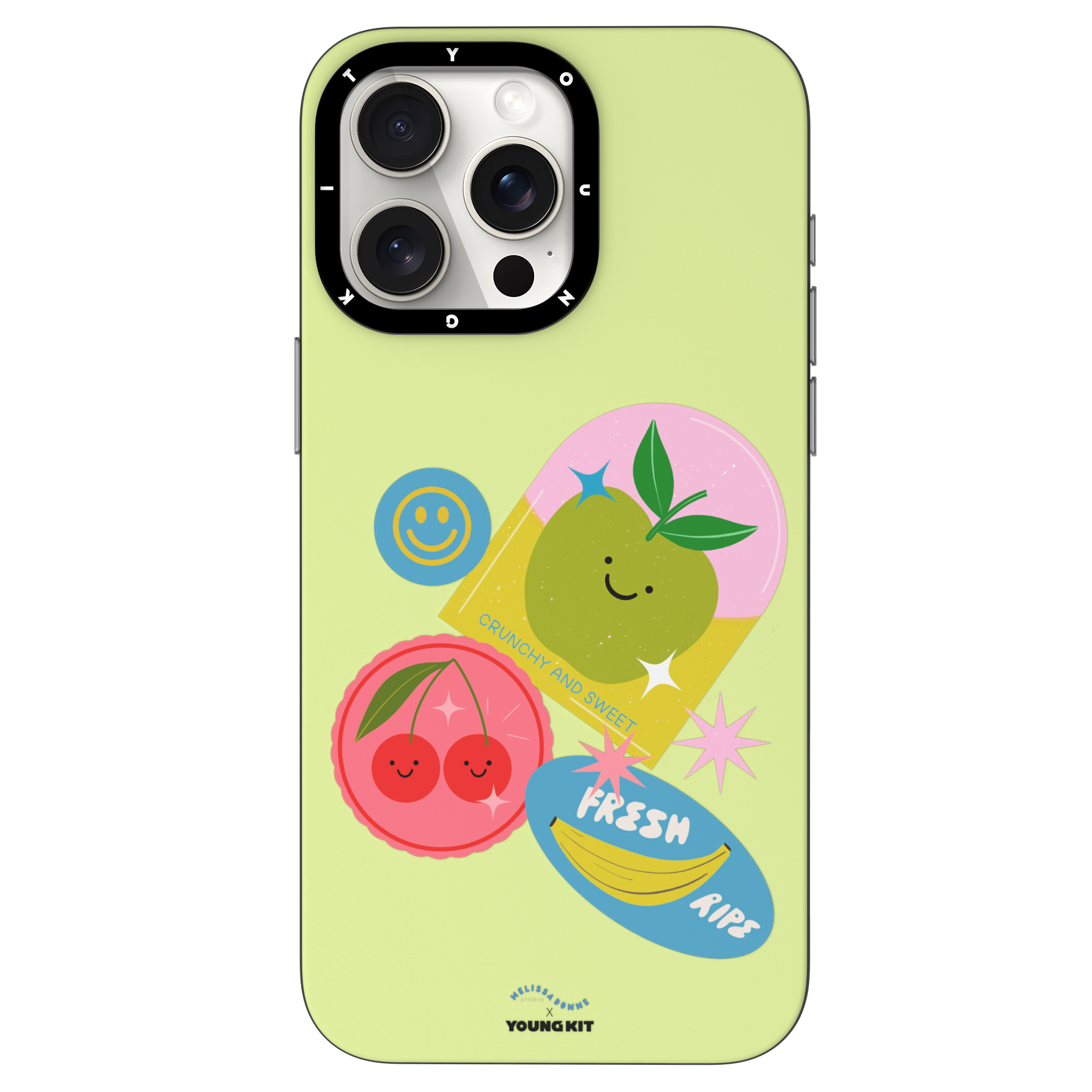 @MelissaDonne Mousse Magsafe iPhone 13/14/15 Case-Fruit Stickers