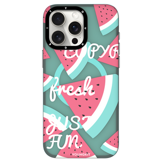 Summer Fruit-Themed Magsafe iPhone 13/14/15 Case-Watermelon