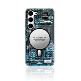 Futuristic Circuit Board-Galaxy S23