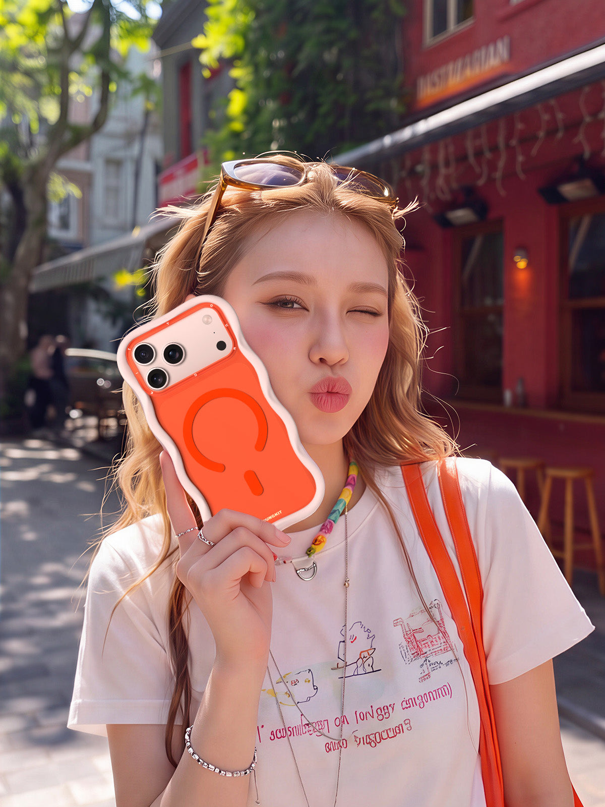 #color_orange & White