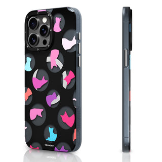 Cat & Dog Silhouette Fun Magsafe iPhone 14/15 Case