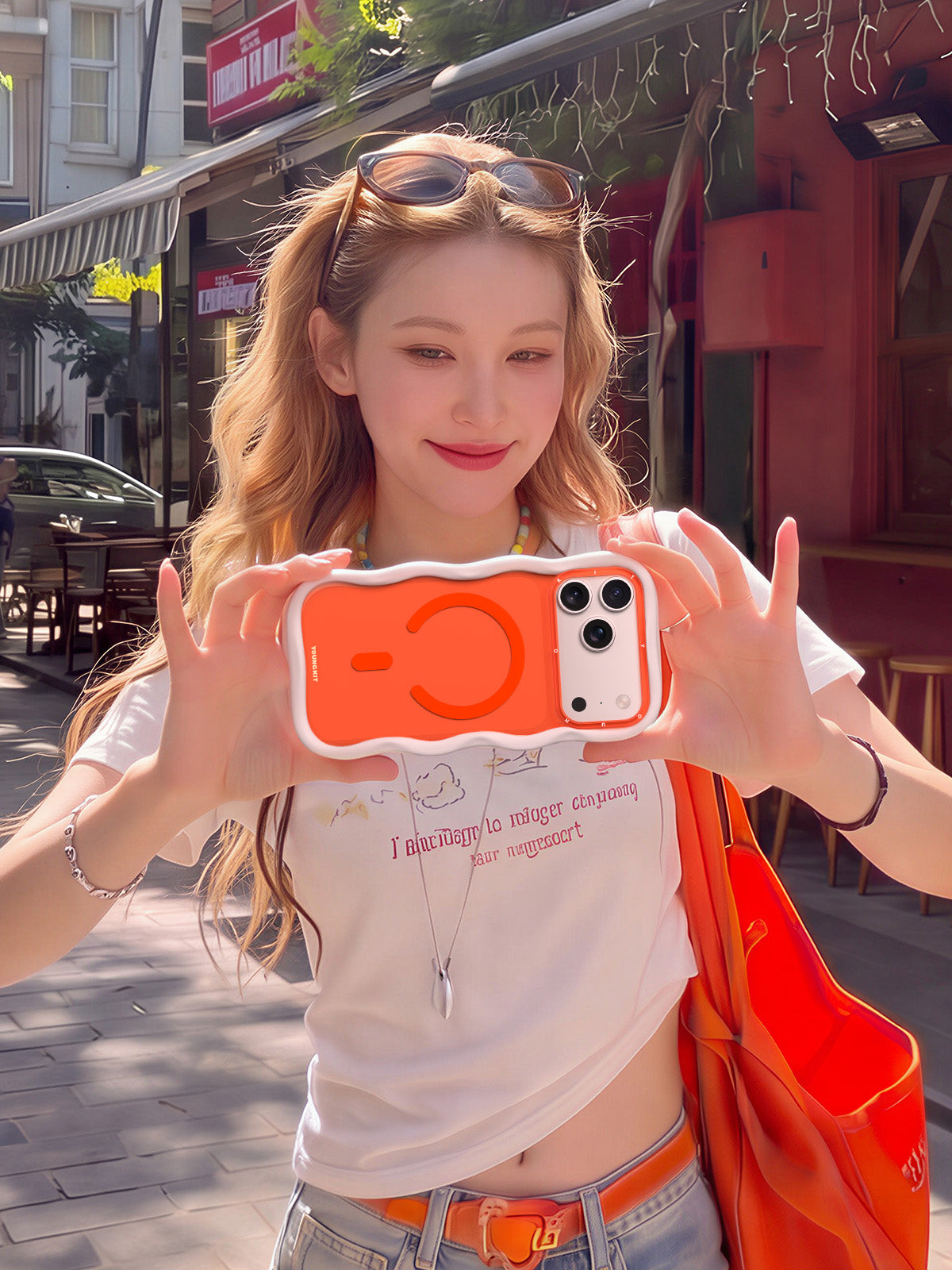 #color_orange & White