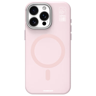 Cream Silicone Bracket Magsafe iPhone14/15 Case