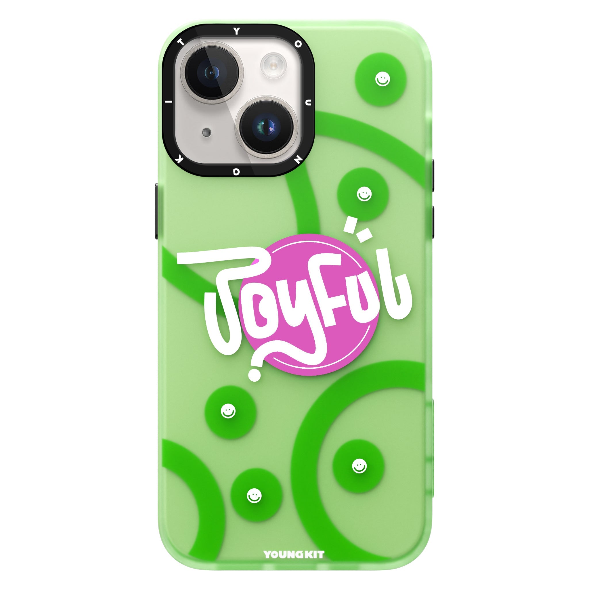 Where Your Wishes Shape a Joyful Life iPhone 12/13/14 Case-Green