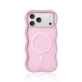 Wavy Removable Macarons Silicone Case