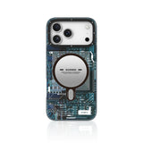 Futuristic Desert Gold Circuit Board