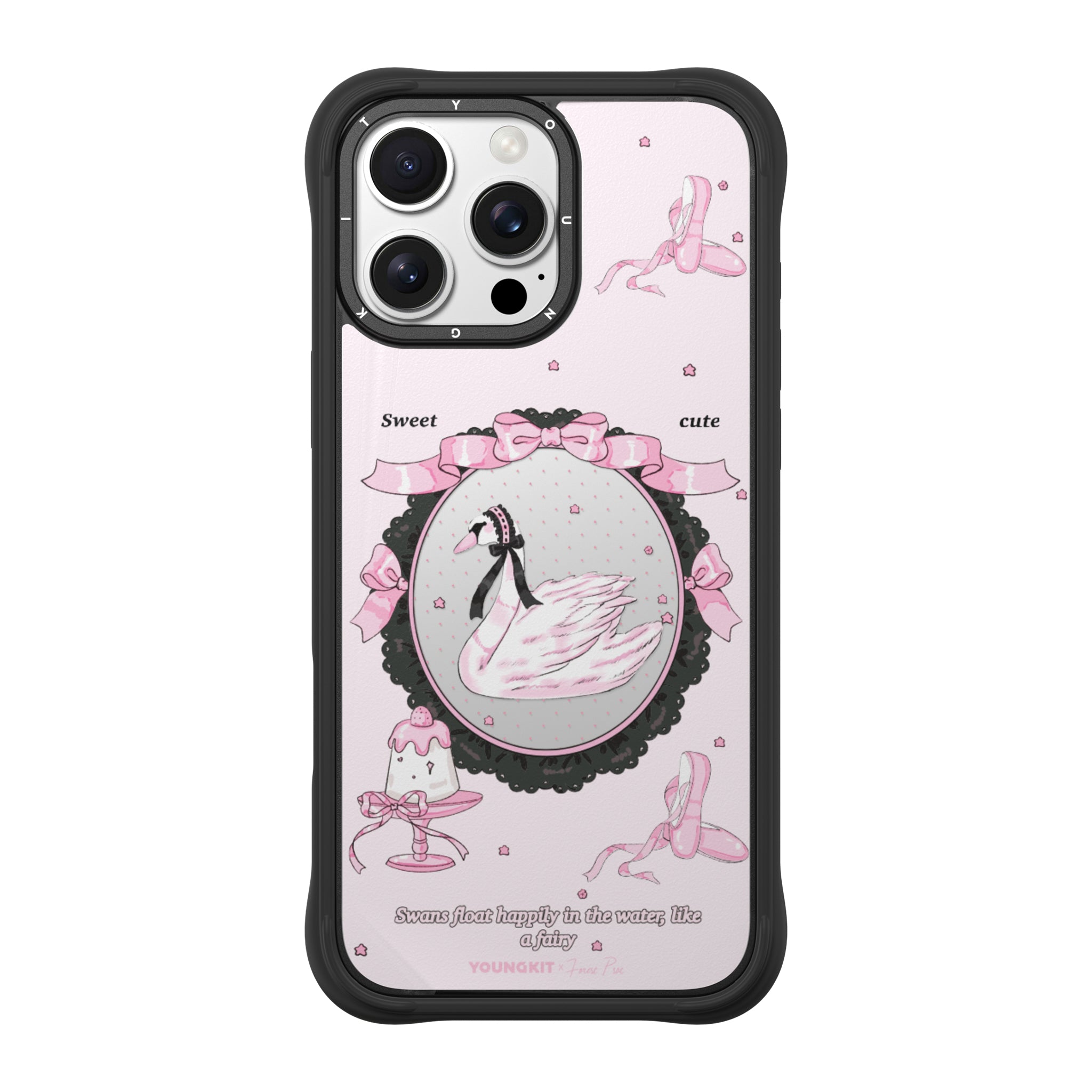 #color_Ballet Swan（Backplate）,Ballet Swan