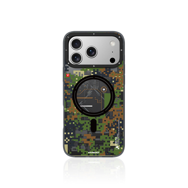 Camouflage Circuit MagSafe Case