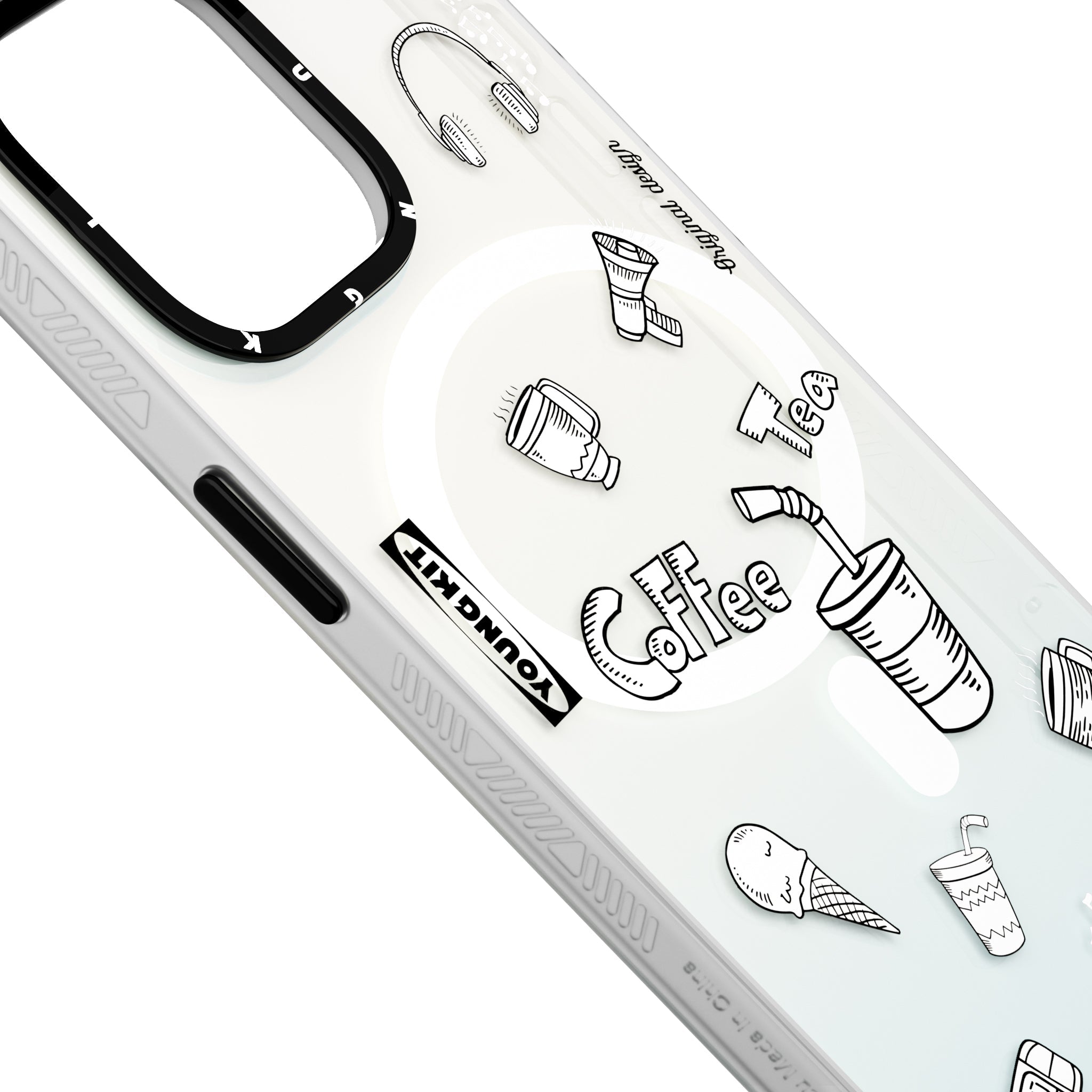Plaything Magsafe iPhone13/14 Case-White