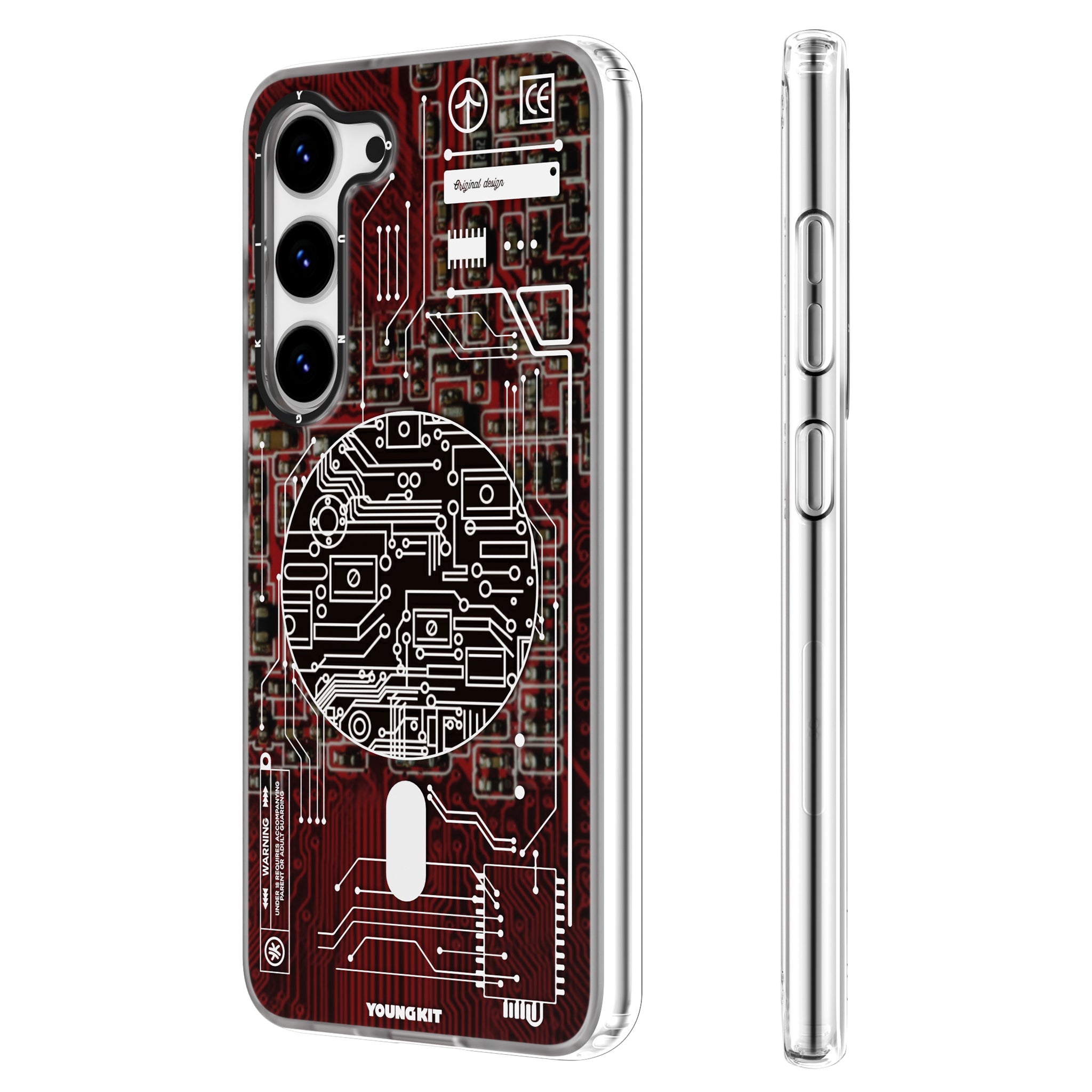 Futuristic Circuit Board -Galaxy S23