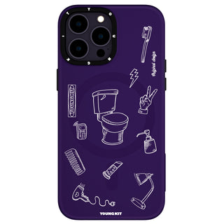 Plaything Magsafe iPhone13/14 Case-Purple