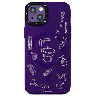 Plaything Magsafe iPhone13/14 Case-Purple