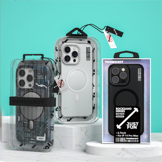 Aurora Luggage Magsafe iPhone15 Case-Foxfire