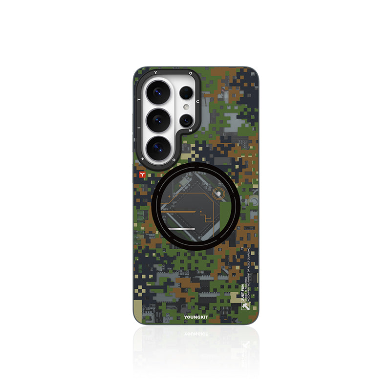Camouflage Circuit MagSafe Case
