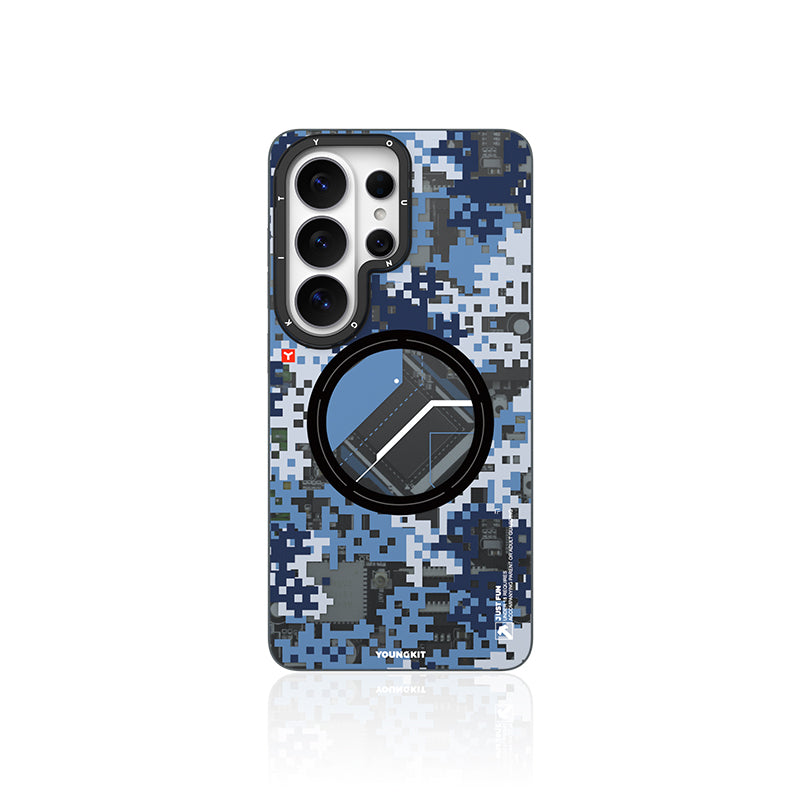 Camouflage Circuit MagSafe Case