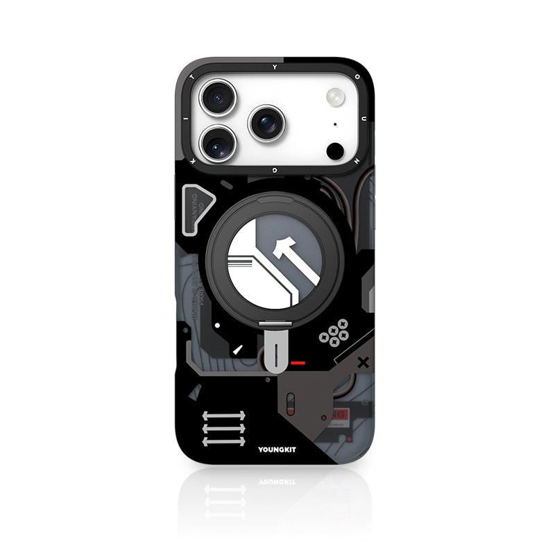 Cyberpunk 360° Spin Magnetic Stand Case