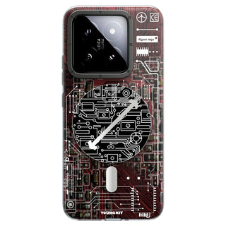 Futuristic Circuit Magsafe Xiaomi14 case