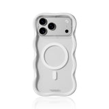 Wavy Removable Macarons Silicone Case