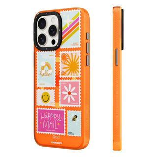 YOUNGKIT X byhapppyal Magsafe iPhone14/15 Case-Orange