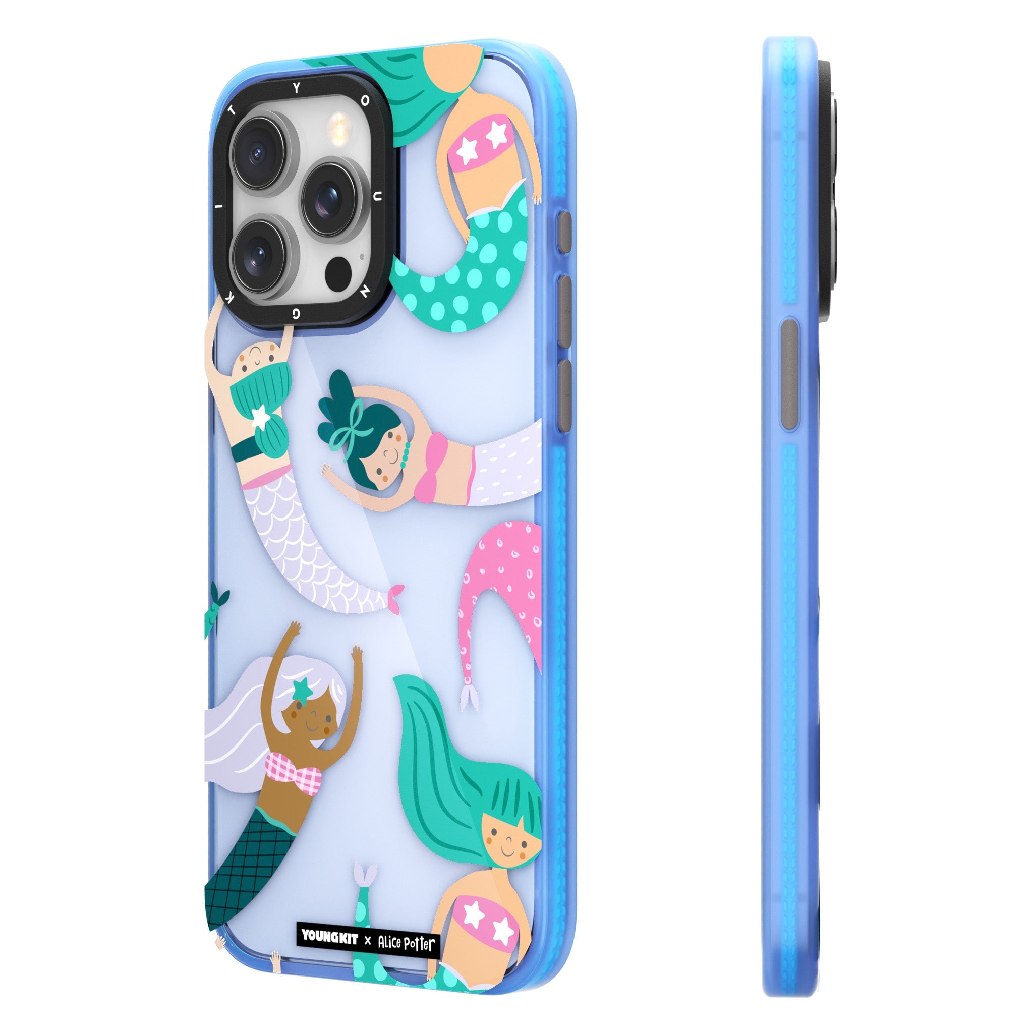 YOUNGKIT X Alice Potter iPhone15 Case-Mermaid