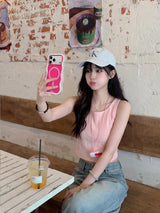 #color_pink & White