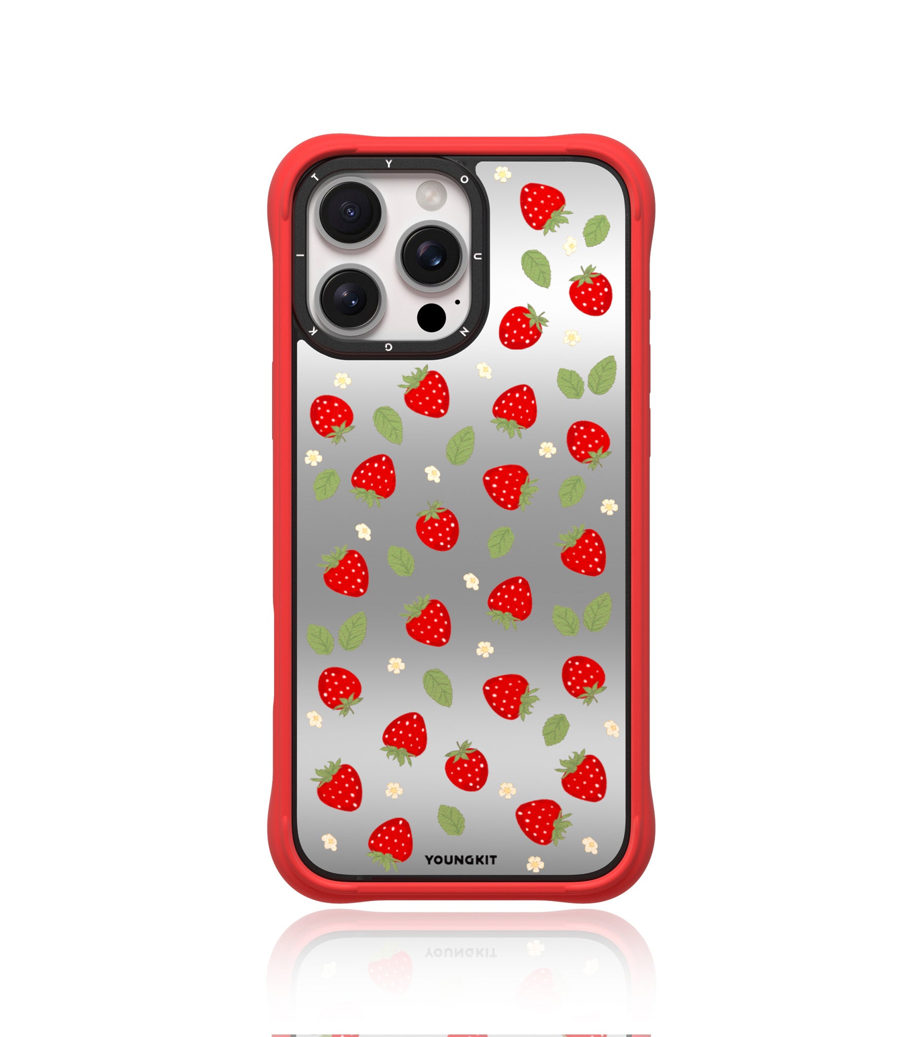 Forest Post | Strawberry Mirror Case