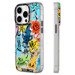 @WOTTO Street Graffiti iPhone 13/14 Case