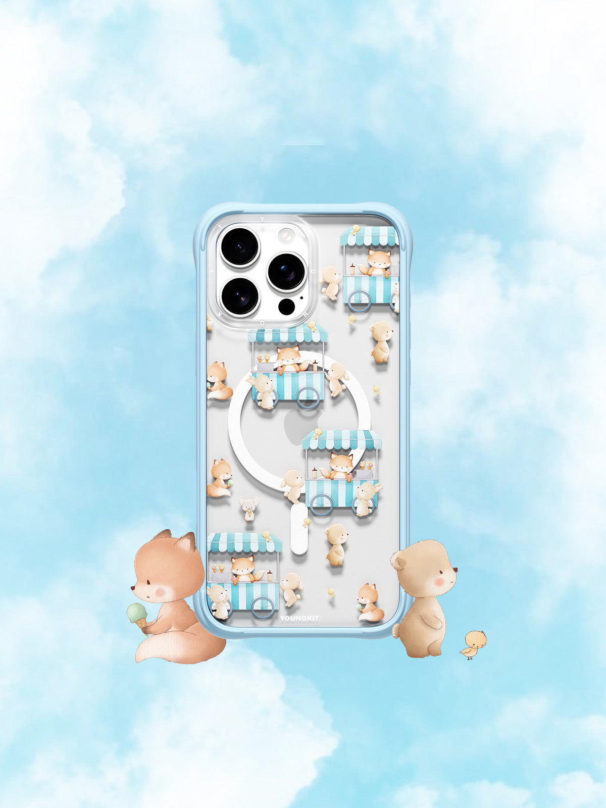 #color_Ice Cream-Sharing Fox,Ice Cream-Sharing Fox（Backplate）