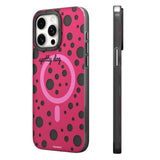 Retro Dots Magsafe iPhone13/14/15 Case-Red