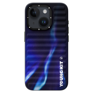 Aurora Magsafe iPhone14/15 Case-Blue Shadow
