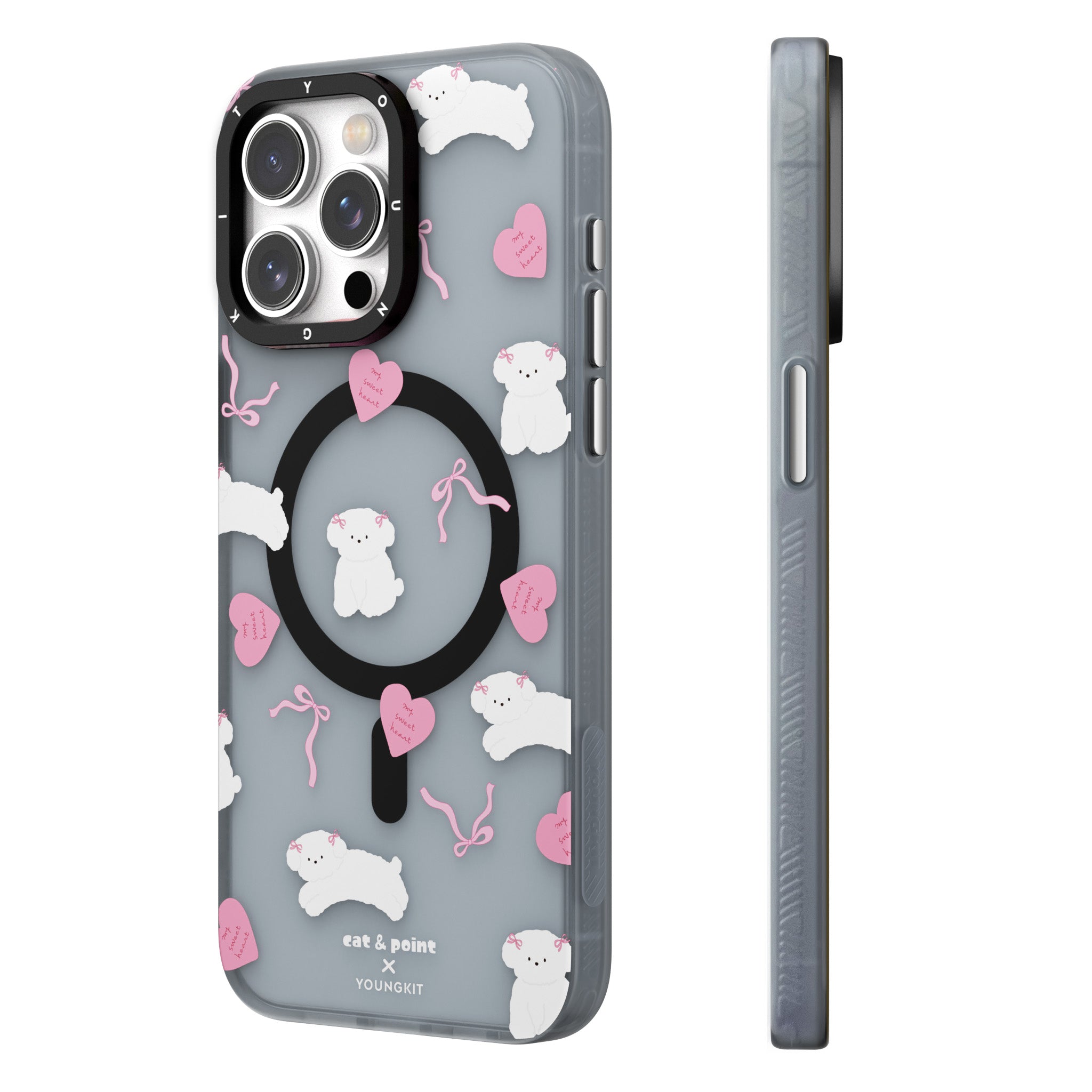 @cat&point Sweet Atmosphere Magsafe iPhone 14/15 Case